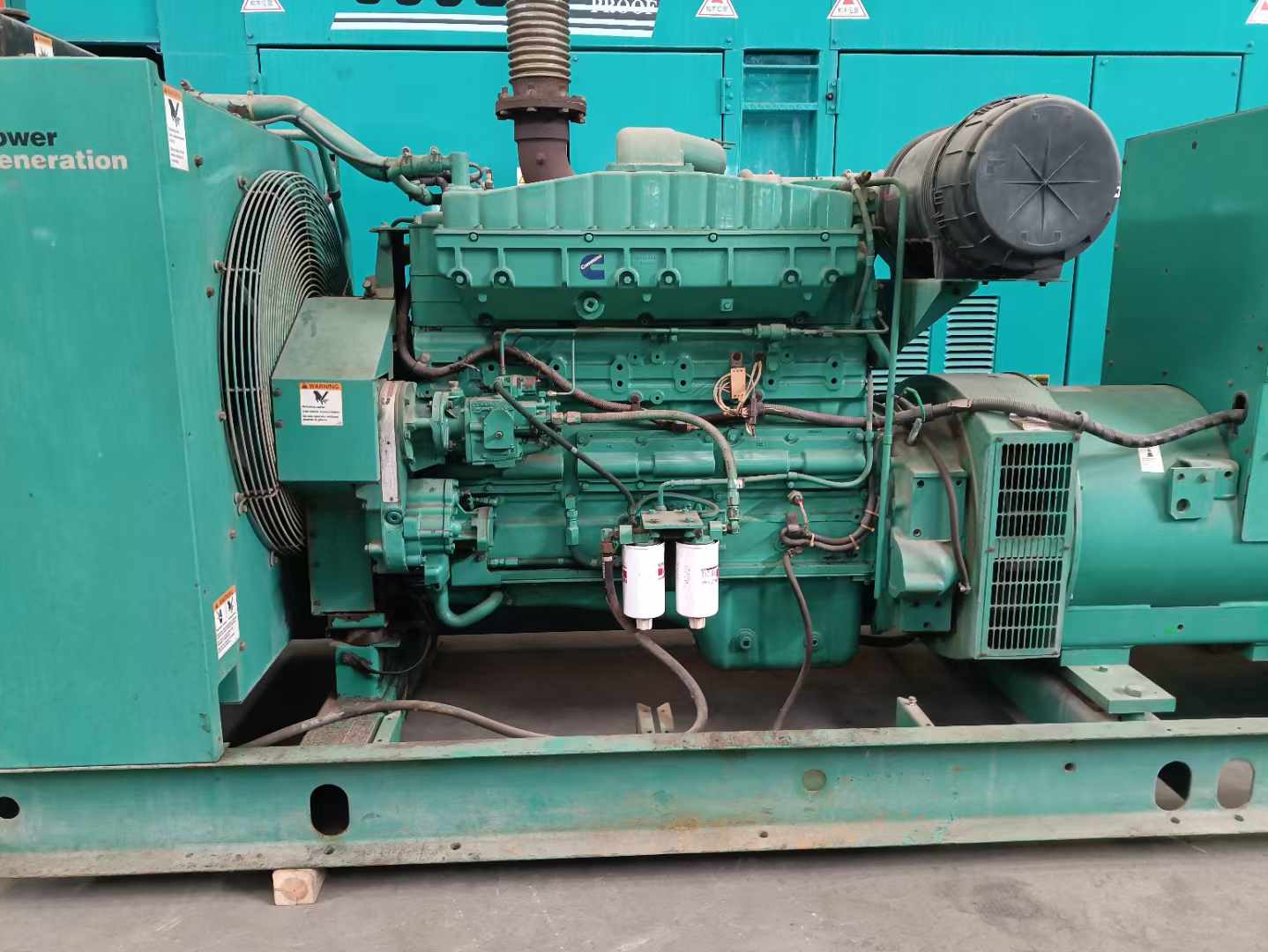 大竹过载会对 600kW 柴油发电机组造成哪些损害？